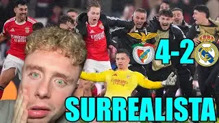 BENFICA 4-2 REAL MADRID - TRUBIN es SANTILLANA, SCHJELDERUP es CR7 y nosotros somos MUY MALOS 