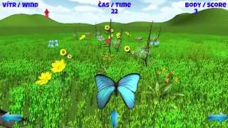Interactive fllor butterfly game created by Interactstyle