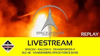 SpaceX - Falcon 9 - SLC-4E - Transporter 9 - Vandenberg Space Force Base - November 11, 2023