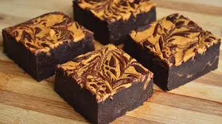 Fudgy Chocolate Peanut Butter Brownies