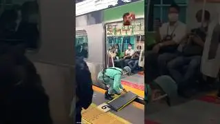 HIGH SPEED TRAIN DISABILITY SERVICES /HELPING/JAPAN #subway #shortsbeta #automobile #jr #trains