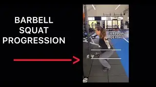 Barbell Back Squat Progression