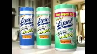 Lysol Wipes (2003) Television Commercial