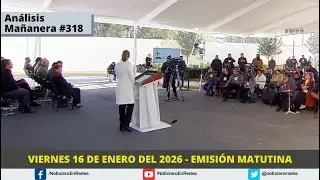 🔴 #EnVivo | Conferencia Mañanera de la Presidenta Claudia Sheinbaum | Viernes 16 de Enero 2026
