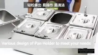 1/6 GN PAN HOLDER FOOD PAN HOLDER by WUCHT