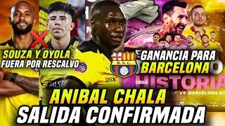 SALIDAS CONFIRMADAS BSC! ANIBAL CHALA FUERA! GANANCIA de BARCELONA VS INTER MIAMI