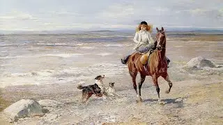 Sir Edward Elgar - Chanson de Matin. Heywood Hardy - Paintings.