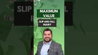 How do you get maximum value for a slip and fall injury in Indiana?  #indianalawyer #slipandfall