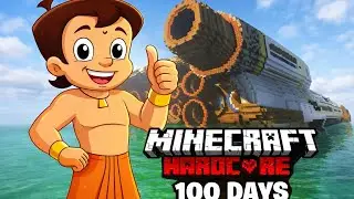 Minecraft Hardcore Mode ⚔️ 100 Days Survival (INSANE BUILD!) #minecraft