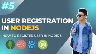 User registration in nodejs || nodejs user registration