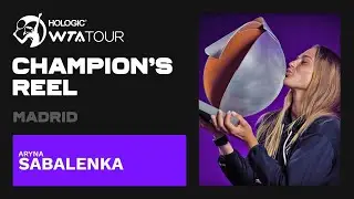 BEST points from Aryna Sabalenka's second Madrid title run! 😙🏆