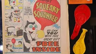 Dandy Comic Free Gift - Korky's Squeaky Squawker 1973