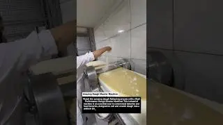 Удивительная тестораскаточная машина | Промышленный процесс раскатки теста для кондитерских издел...