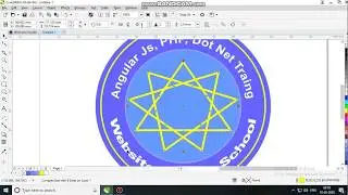 How to make simple logo in Corel Draw? Logo Design Tutorial