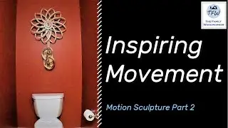 Engineering Motion For This Mechanical Wood Sculpture