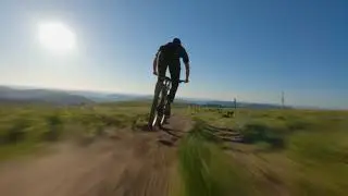 FPV Drone, a new way to film mountain biking.