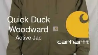 10001 Carhartt QuickDuck Woodward Active Jac