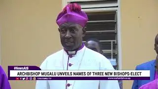 Archbishop Kaziimba Unveils New Bishops.