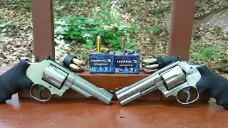 .357 Magnum VS .44 Magnum 180 gr Battle - Federal Handgun Power-Shok