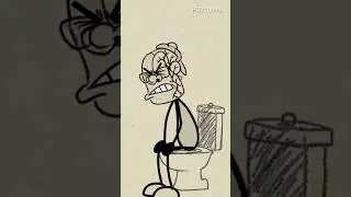 When You Push Too Hard... 🚽💩 (Funny Stickman Animation)#ricoanimation