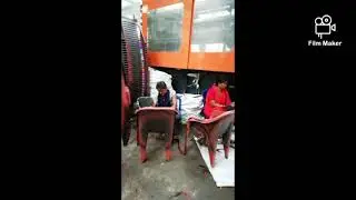 Fully Automatic Plastic chairs manufacturing process/Injection moulding machine.....