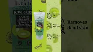 Kiwi Crush Face Wash |  Skin Care Product   |  khadiveda