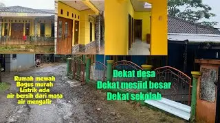 Rumah murah bagus mewah Rp.67juta listrik air bersih mengalir  Tamiang Purabaya Jampang tengah 