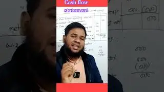 Cash flow statement (Direct method) #cashflow #foryou #accounting