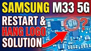 Samsung Galaxy M33 5G Auto Restart & Hang on Logo Solution | 100% Fixed #mobilerepairing #tips#short
