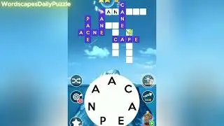 WORDSCAPES Daily Puzzle January 6, 2026
