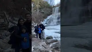 Cascade falls in Pembroke VA. 29Dec2022