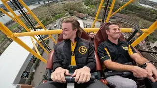 Kenny Pickett Rides The Steel Curtain At Kennywood