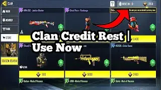 Cod Mobile Clan Credit will Get Reset 2024 | Clan Credit Reset Rewards | Call of Duty Mobile 2024