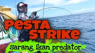 MANCING MANIA -CARA  MEMANCING IKAN  KUE RAMBE #sarangikan #mancingdilaut
