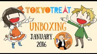 Tokyo Treat Japanese Candy Subscription Box Unboxing- January 2016