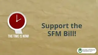 We need more CHAMPIONS. Support the SFM Bill