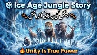 Ice Age Jungle Story ❄️🐾 | Ice Age Jungle Trial | Unity Is True Power | Inspirational Animal Story