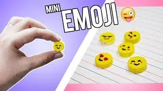 HOW TO MAKE MINI EMOJI MAGNETS| DIY EMOJI MAGNETS