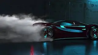 NFT Sci Fi Car Animation