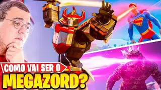 💥 MEGAZORD no FORTNITE: Vai Ser Insano Como Godzilla e Superman? 😳