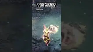 Events for Armor Spheres 🛡️ Master Rank | Monster Hunter World #MHW #Shorts