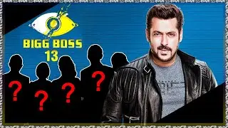 Bigg Boss 13 Contestant List