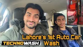 Lahore&rsquo;s 1st Auto Car Wash🫣 || Expensive But Nice✅ || TechnoWash || #pathaan #newmovie2023 #srk