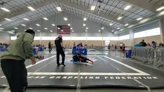 AGF Nashville 2021 no gi vs bigger orange black belt