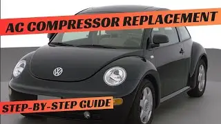 Замена компрессора кондиционера ALH на VW New Beetle 1.9 TDI