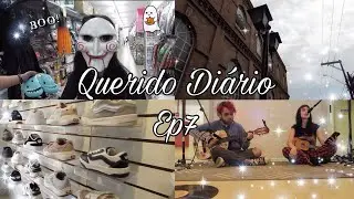 Querido Diário Ep. 7 Compras no centro, passagem de som e gravação