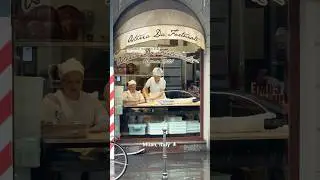 Osteria Da Fortunata in #Milan #Italy 🇮🇹 where homemade #pasta is prepared live 😋#osteria #italia