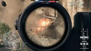 K Bullet Tank Vehicle Kill - Battlefield 1  Gameplay Shorts [106]