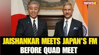 India&ndash;Japan Bilateral: Jaishankar, Iwaya Meet Ahead of Key Quad Talks in Washington | NewsX