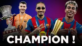 CHAMPION 🏆 Le Barça bat le Real 3–2, victoire totalement méritée, Raphinha monumental 🪄